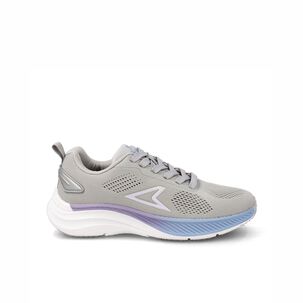 Zapatilla Mujer Power Onda Sakai Gris Claro - Rosado